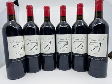 2019 Domaine de lA Rouge - Bordeaux - 6 Flessen (0.75, Nieuw