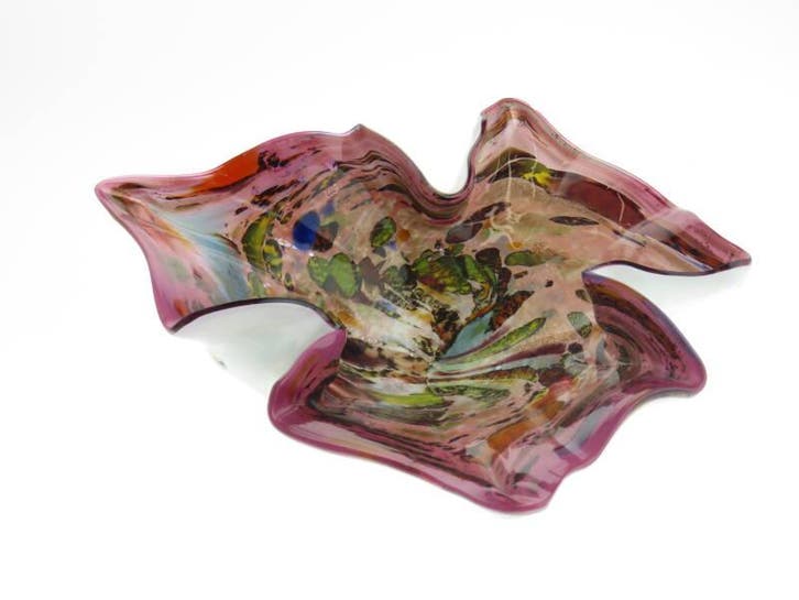 Schaal glaskunst, Antiquités & Art, Antiquités | Verre & Cristal, Envoi