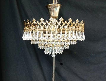 Kroonluchter - Kristal, Brons - Luster prismas/piramides