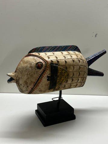 vis - idioot - Bozo - Mali (Zonder minimumprijs), Antiek en Kunst