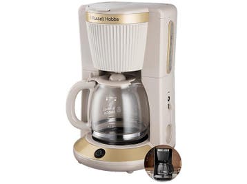 Russell Hobbs -  Bronte - Koffiezetapparaat 125 L  - Goud, Verzenden, Nieuw, Koffiemachine