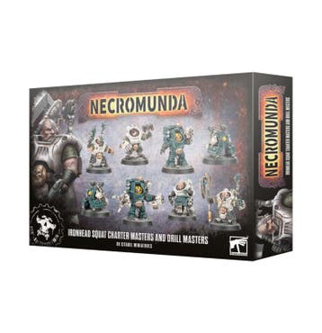 Necromunda Ironhead Squat charters and drill masters, Hobby en Vrije tijd, Ophalen of Verzenden, Nieuw