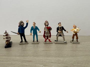 Figurines Moulinsart - Mini Série - Le Secret de la Licorne