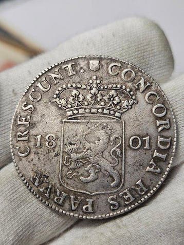 Nederland, Utrecht Zilveren Dukaat 1801