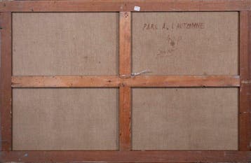 Robert Savary (1920-2000) - Parc à lautomne
