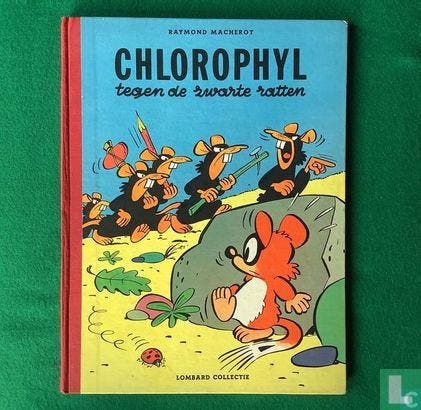 Chlorophyl tegen de zwarte ratten - 1956, Boeken, Stripverhalen, Gelezen, Eén stripboek, Verzenden
