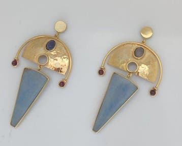 Zonder minimumprijs - Oorbellen Zilver - 36.50ct. tw., Handtassen en Accessoires, Oorbellen, Nieuw