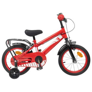vidaXL Kinderfiets 12 Inch voor 2-4 jaar oud Rood, Verzenden, Nieuw