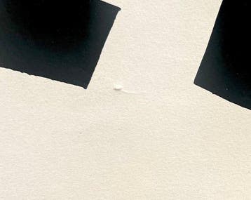 Eduardo Chillida (1924-2002) - Placard Jabès, 1975
