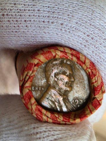 Verenigde Staten. 1 rol containing Indian Head 1905 on one