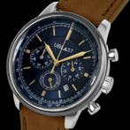 Ublast - Noble Chronograph - Sapphire Glass - REF.UBNOB40BU, Nieuw