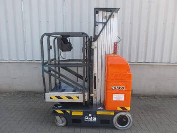 Veiling: Masthoogwerker JLG 20MVL Elektrisch 7.98m 2019, Ophalen