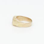 Ring - 18 karaat Geel goud Diamant (Natuurlijk), Handtassen en Accessoires, Ringen, Nieuw