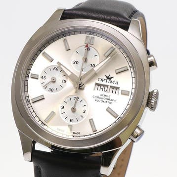 Optima - ATMOS Valjoux automatic - OSAC449-SL-1 - Heren -