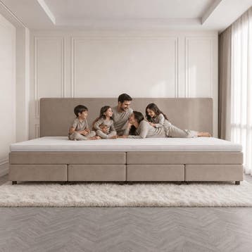van Schaik Familie Boxspring James XXL - 380 x 220, Nieuw