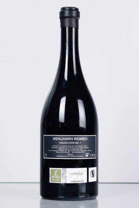 2018 Benjamín Romeo, Colección Nº1 Parcela La Liende -, Verzamelen, Wijnen