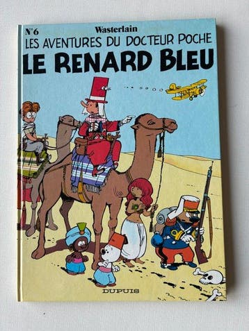 Docteur Poche T6 - Le Renard bleu + dédicace - C - 1 Album -