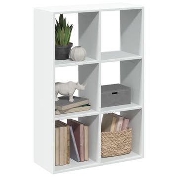 vidaXL Kamerscherm / boekenkast 69,5x29x103,5 cm bewerkt, Maison & Meubles, Verzenden