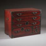 Kleine kast - Kiri (Paulownia) hout, Sugi (ceder) hout,