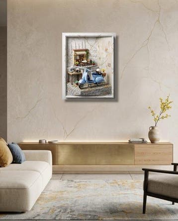 Makayhos - [Canvas] Vespa Special – Dolce Vita Serenade, Nieuw