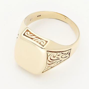 Ring - 14 karaat Geel goud