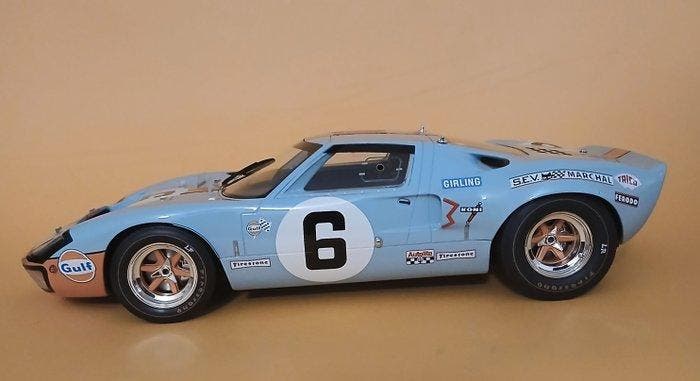 werk83 1:12 - Modelauto - Ford gt 40 - Winnares van de 24, Hobby & Loisirs créatifs, Voitures miniatures | 1:5 à 1:12