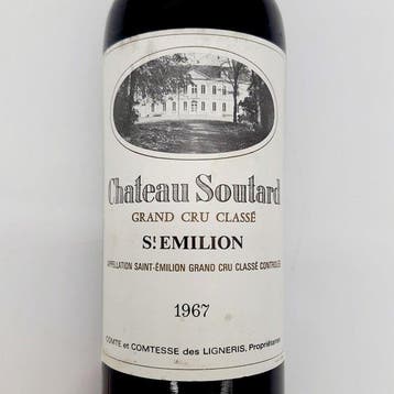 1967 Chateau Soutard - Saint-Émilion Grand Cru Classé - 3, Verzamelen, Nieuw