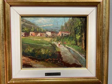 Aldo Morgese (XX - Primavera in campagna