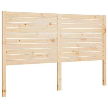 Hoofdbord massief hout - Tweede kansje - OP = OP, Huis en Inrichting, Slaapkamer | Bedden, Modern en rustiek, Overige kleuren
