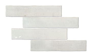 Wandtegel Equipe Kaizen Handvorm Stonelook Wit Glans 5x25, Ophalen of Verzenden, Wandtegels