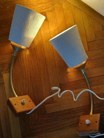 Arnold Wiig Fabrikker (AWF) - Lampe murale (2) - AJH 5 -