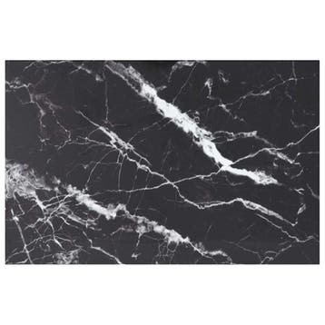 vidaXL Tafelblad 100x62 cm 8 mm gehard glas met marmeren, Verzenden, Nieuw