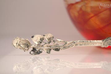 Guldsmedsaktiebolaget GAB - Couteau de table - Argent 830, Antiquités & Art