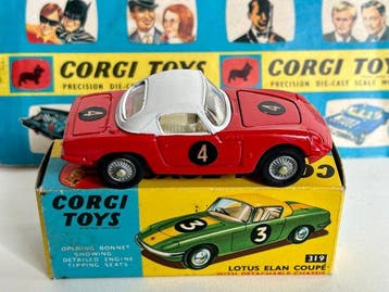 Corgi 1:43 - Voiture miniature - Lotus Elan Coupe No 319 -
