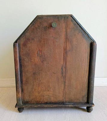 Doos - Hout - Antieke voedselvoorraad