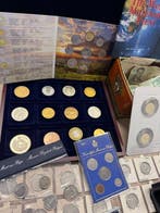 Monde. Partij diverse munten, penningen, bankbiljetten +