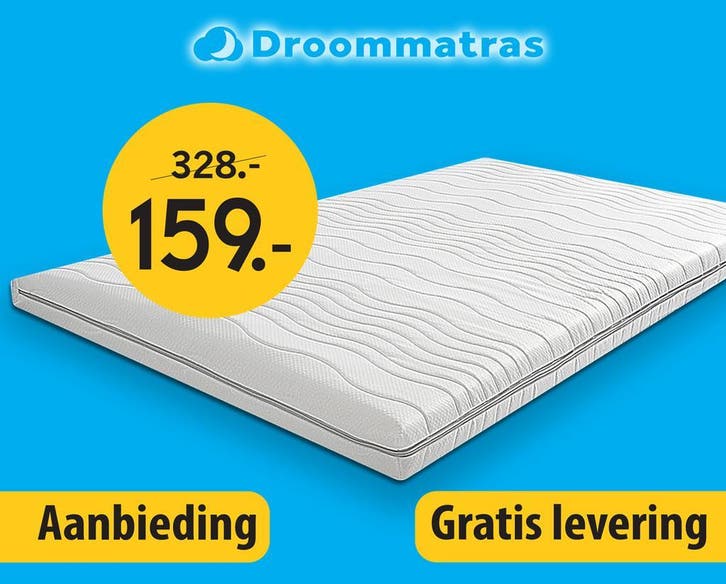 Koudschuim Topdekmatras/topper 120×210 dikte 7 cm, Huis en Inrichting, Slaapkamer | Matrassen en Bedbodems, 120 cm, 210 cm, Tweepersoons
