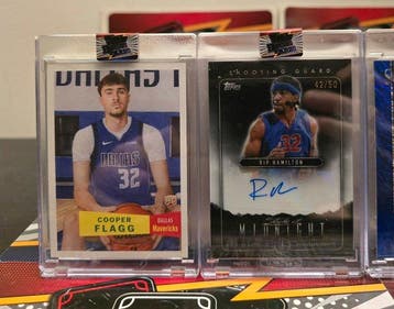 Topps,Panini Cooper Flag - Rip Hamilton - Tyrese Haliburton, Nieuw