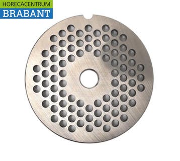 Plaque en acier inoxydable HCB pour hachoir, calibre 22, 5, Verzenden