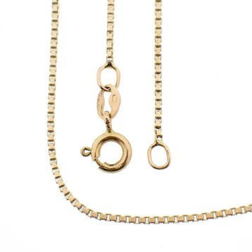 Gouden Venetiaanse schakelketting, Ophalen of Verzenden