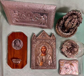 Italiaans zilver Religieuze devotionele kunst Laatste