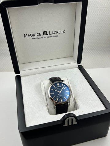 Maurice Lacroix - Pontos Day Date Automatic Blue Dial -, Nieuw