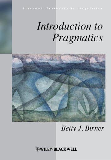 Introduction to Pragmatics 9781405175838 Betty J. Birner, Verzenden, Zo goed als nieuw, Betty J. Birner