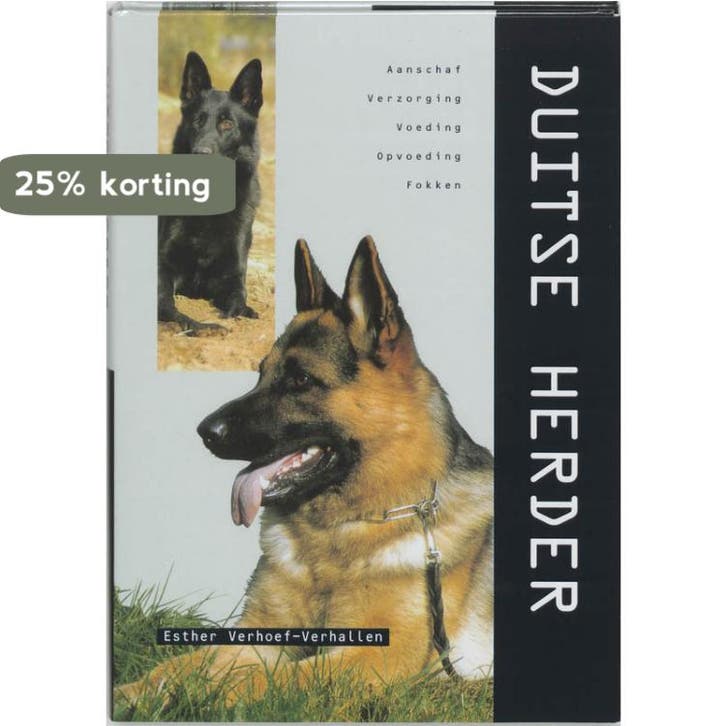 Duitse herder 9789062489039 Esther Verhoef, Livres, Loisirs & Temps libre, Envoi