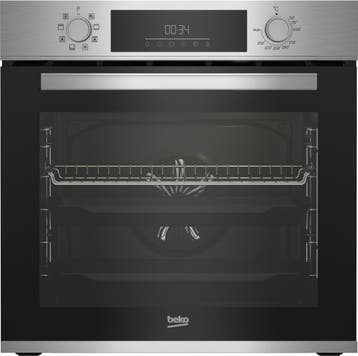 Beko BBIM12300X - Inbouw Oven - 59.4 cm - 72L - Hetelucht -, Ophalen of Verzenden, Nieuw