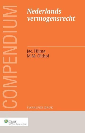 Compendium van het Nederlands vermogensrecht - Hijma, Verzenden