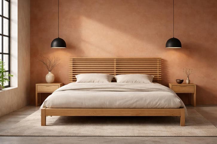 Bed hout Silva 180x200 met lattenbodem-gratis beddengoed, Maison & Meubles, Chambre à coucher | Lits, Envoi