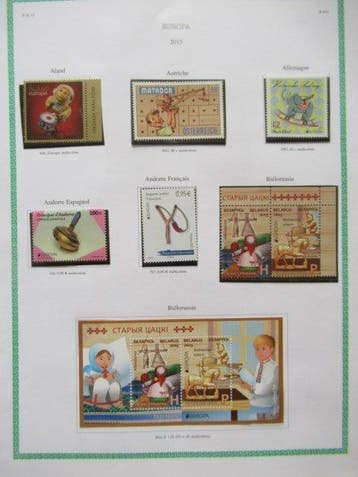 Europe 2015 - Superbe collection complète, Timbres & Monnaies