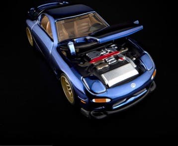Hot Wheels 1:64 - Modelauto - 1993 MAZDA RX-7 R1 - RLC, Nieuw