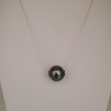 Sans prix de réserve - Pendentif - 18 carats Or jaune Perle